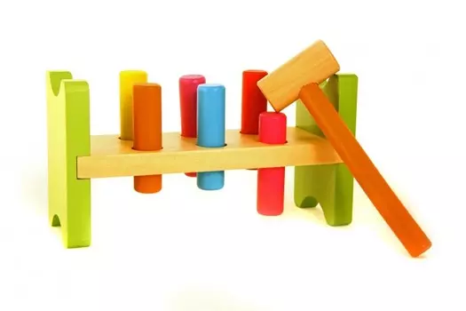 Деревянная игрушка Viga Забей гвоздик