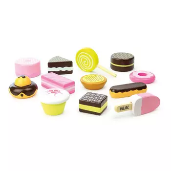 Деревянная игрушка Vilac Набор пирожных 8163