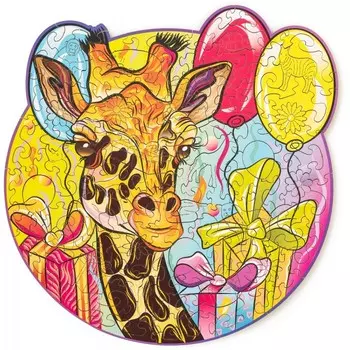 Деревянная игрушка Wood Trick Пазл Грациозный Жираф