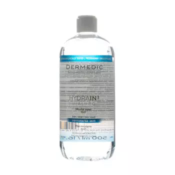 Dermedic Гидрейн 3 гиалуро Мицеллярная вода H2O 500 мл