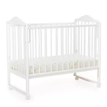 Детская кроватка Bebizaro Classic колесо-качалка