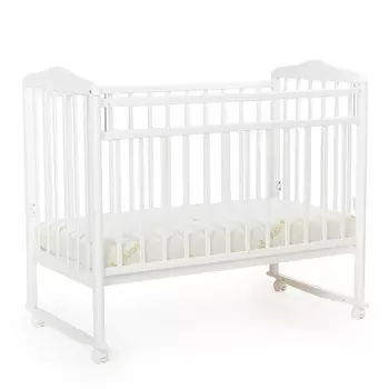 Детская кроватка Bebizaro Overall колесо-качалка