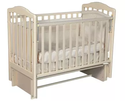 Детская кроватка ByTwinz Daniella 2 автостенка (универсальный маятник)