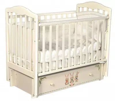 Детская кроватка ByTwinz Daniella Зайки