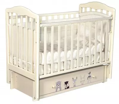 Детская кроватка ByTwinz Daniella Зверополис