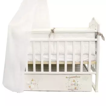 Детская кроватка ByTwinz Единорожки