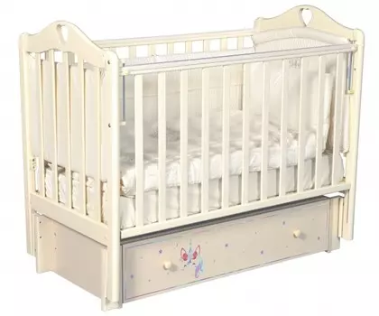 Детская кроватка ByTwinz Estelle Радуга