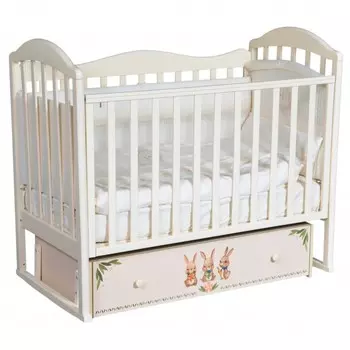 Детская кроватка ByTwinz Gabriella Зайки