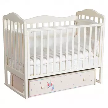 Детская кроватка ByTwinz Milania Радуга