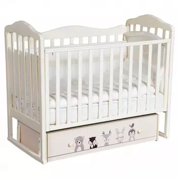 Детская кроватка ByTwinz Milania Зверополис