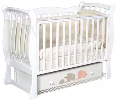 Детская кроватка ByTwinz Tiffany Мэри