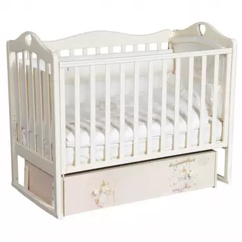 Детская кроватка ByTwinz Venecia Радужные единороги