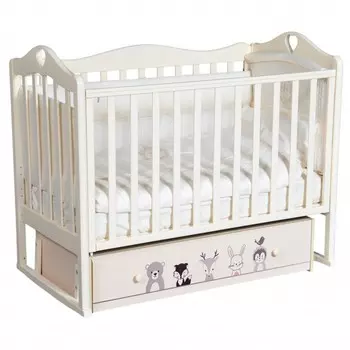 Детская кроватка ByTwinz Venecia Зверополис