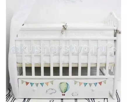 Детская кроватка ByTwinz Воздушные шары