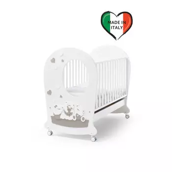 Детская кроватка Erbesi Mirtillone с окном