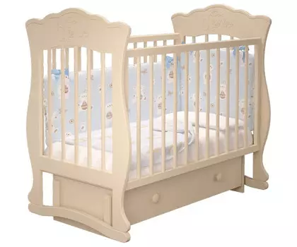 Детская кроватка Можгинский лесокомбинат Елена-3 универсальный маятник Милано