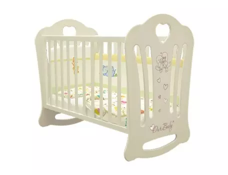 Детская кроватка Можгинский лесокомбинат Laluca Шарлотта Птички без ящика