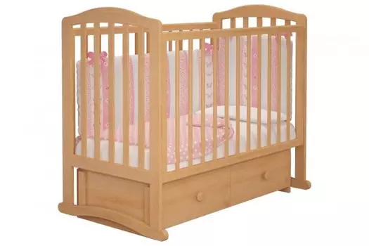 Детская кроватка Можгинский лесокомбинат Пикколо-3 универсальный маятник Милано