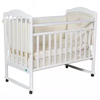 Детская кроватка Palermo Alpina колесо качалка