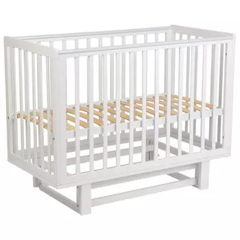 Детская кроватка Polini kids Simple 340 с маятником