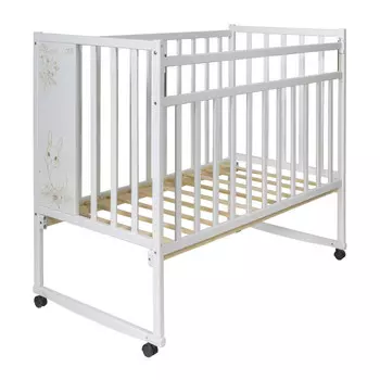 Детская кроватка Sweet Baby Mini Mio (качалка колесо)