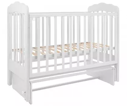 Детская кроватка Топотушки Мария 4 (поперечный маятник)