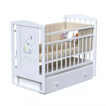 Детская кроватка ВДК Joe маятник с ящиком