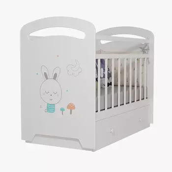 Детская кроватка ВДК Lucy маятник с ящиком