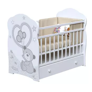 Детская кроватка ВДК Toby маятник поперечный