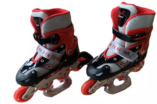 Детские ролики Игротрейд раздвижные со светом