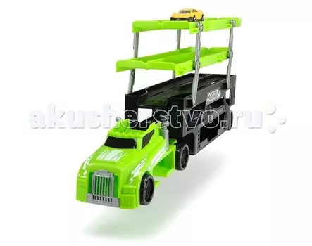 Dickie Автовоз пятиуровневый с одной машинкой