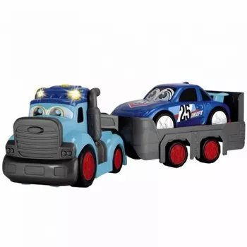 Dickie Трейлер Happy с прицепом 60 см