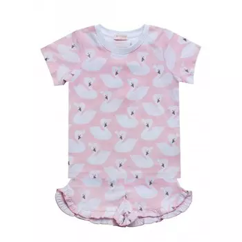 Diva Kids Пижама для девочки Лебеди DK-177