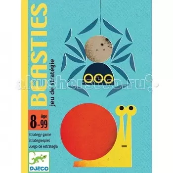 Djeco Детская настольная игра Насекомые