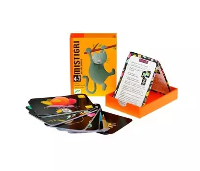 Djeco Детская настольная карточная игра Мистигри