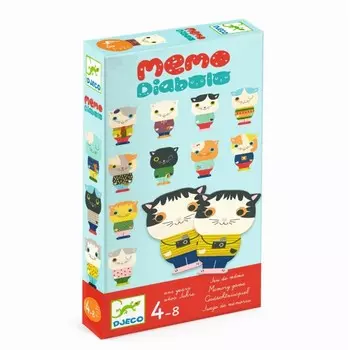 Djeco Игра настольная Мемо близнецы