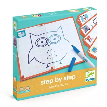 Djeco Игра настольная серии Eduludo Симметрия шаг за шагом