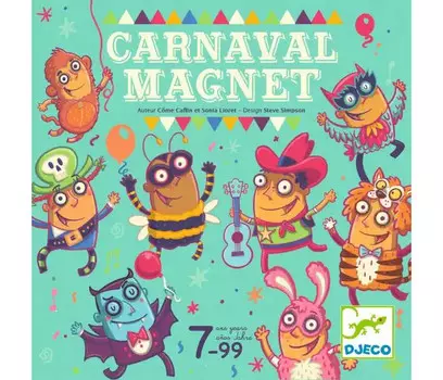 Djeco Игра настольная серии Games Магнитный Карнавал