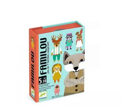 Djeco Игра настольная серии Playing Cards Семья