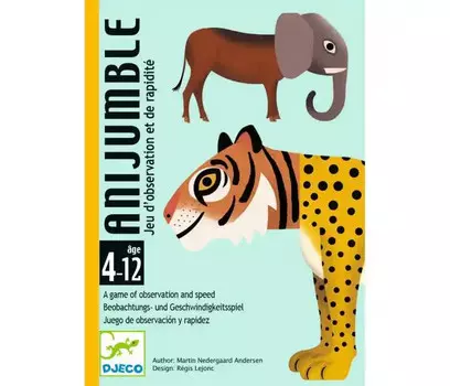 Djeco Игра настольная серии Playing Cards Аниджамбл