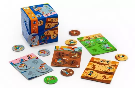 Djeco Лото Смешные животные