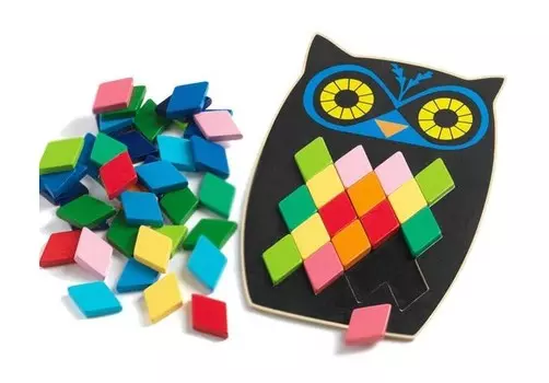 Djeco Мозаика Сова