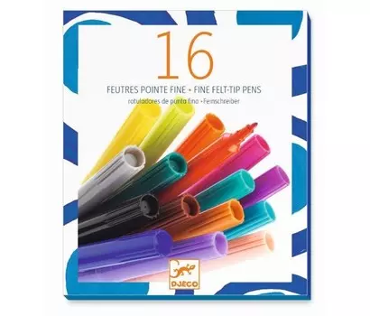 Djeco Набор 16 маркеров