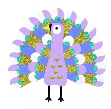 Djeco Набор цветного песка Прекрасные птицы