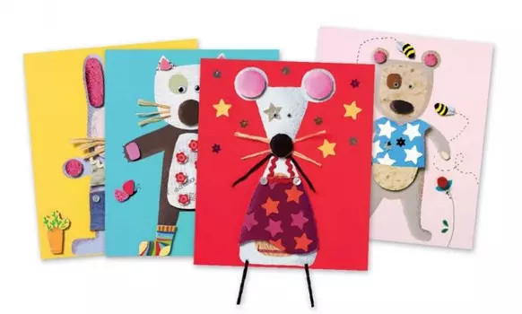 Djeco Набор для творчества Аппликация для малышей