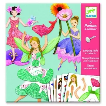Djeco Набор для творчества Феечки 09654