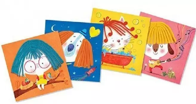 Djeco Набор для творчества Лепка Кудряшки