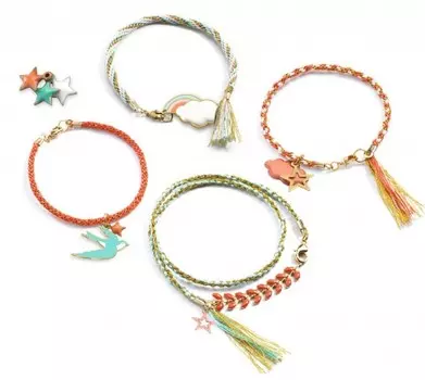 Djeco Набор для творчества Создай украшение Браслеты Небо