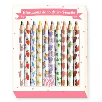 Djeco Набор карандашей 10 шт.