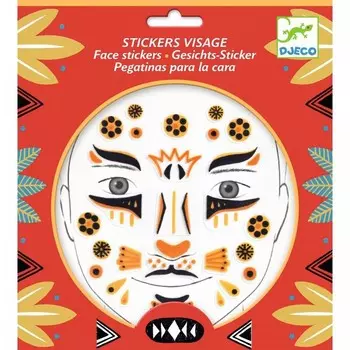 Djeco Наклейки для лица Леопард